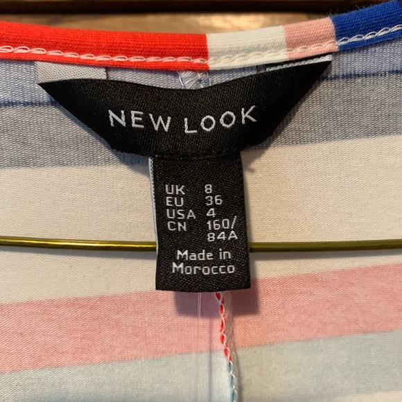 NWT ASOS striped New Look maxi-dress - Picture 4 of 6